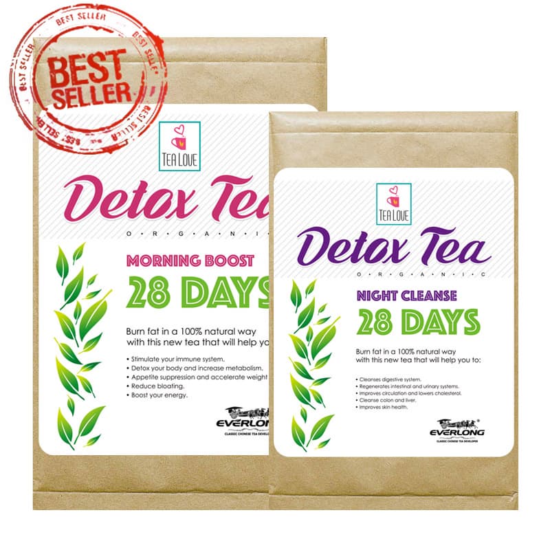 100_ Organic Herbal Detox Tea _28 day program_